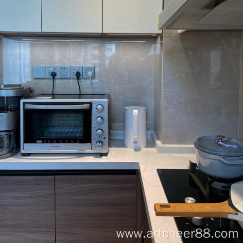 Comfortable minimalist kitchen cabinet